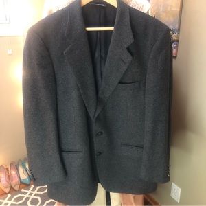 Burberry Camel Hair Blazer Sz L/XL